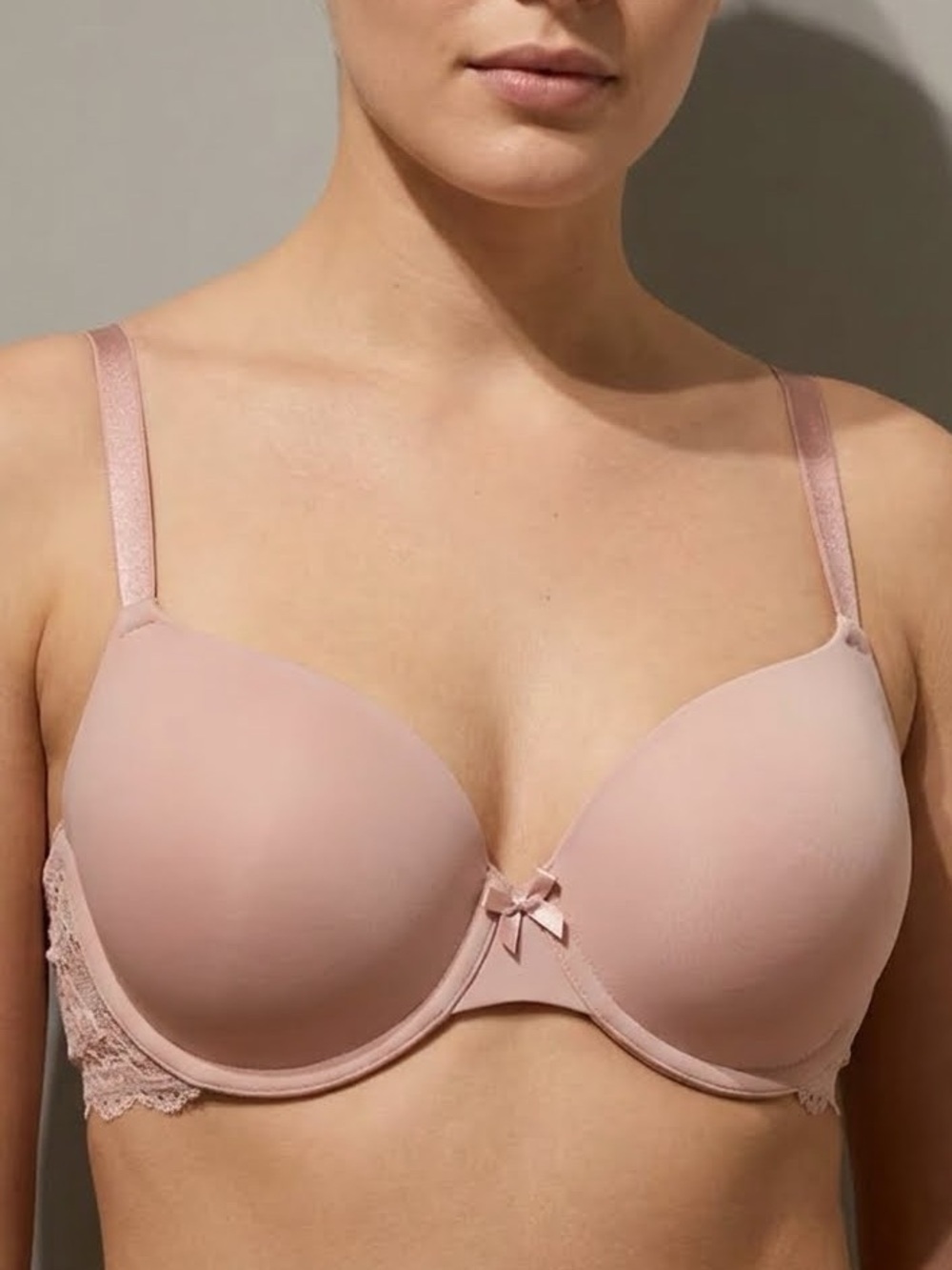 ⭐️ 5 for 20$! ⭐️ La Vie En Rose Dusty Pink T-shirt Bra